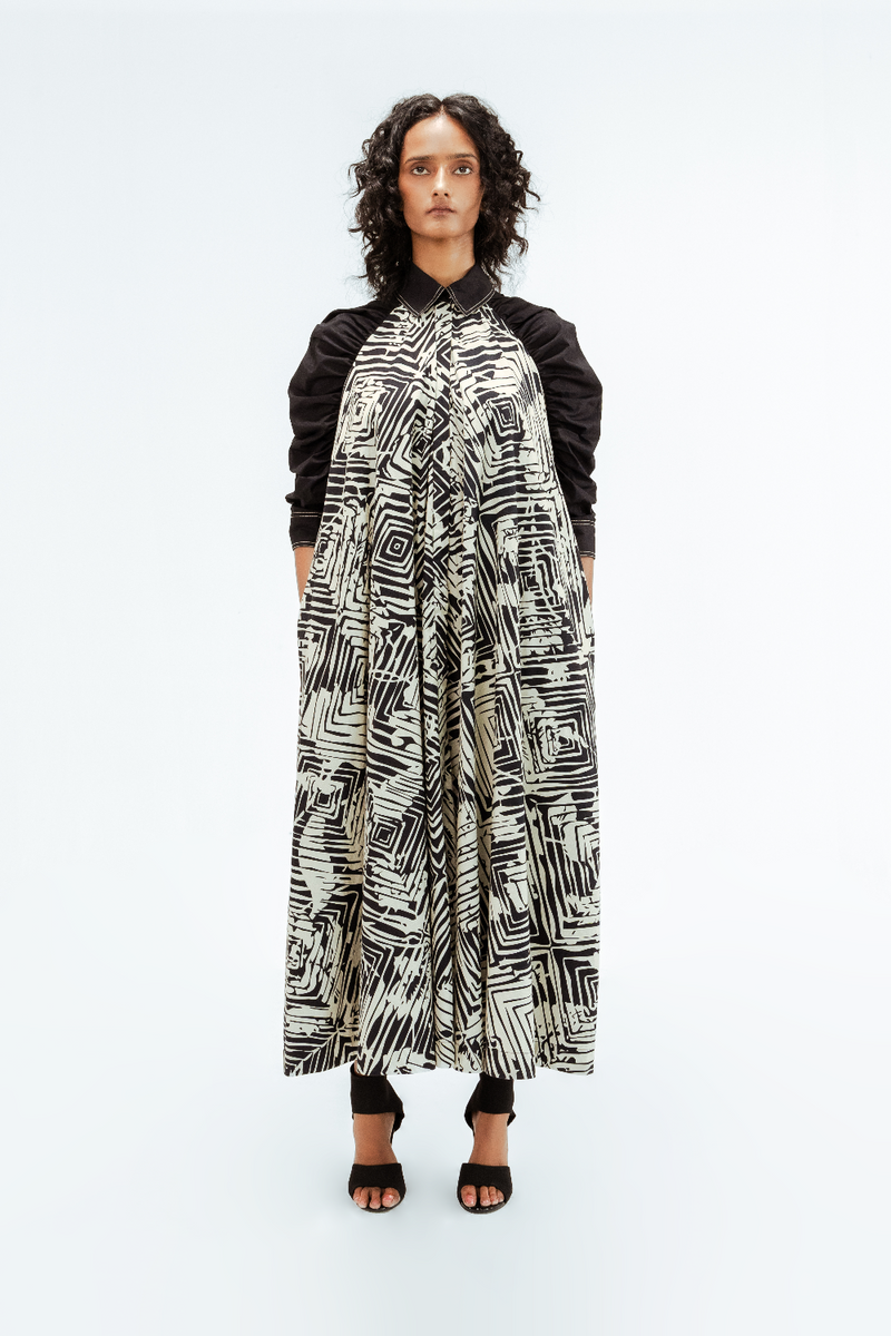 Florix print Alea Dress 100% cotton Buy Florix print Alea Dress from C&W | Dresses for Women by Leh Studios in multi color for women in Singapore