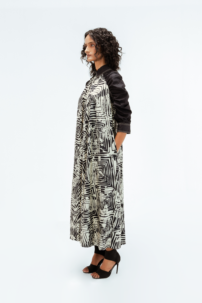 Florix print Alea Dress 100% cotton Buy Florix print Alea Dress from C&W | Dresses for Women by Leh Studios in multi color for women in Singapore