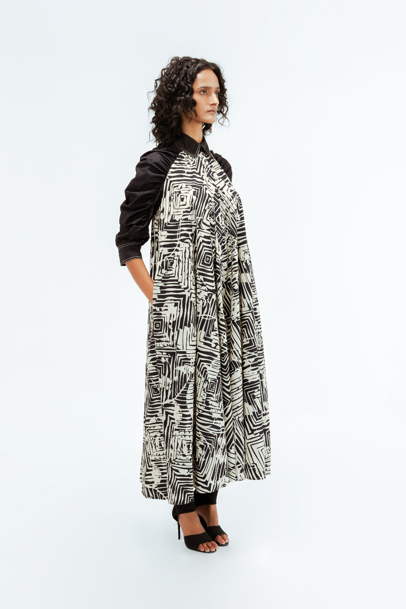 Florix print Alea Dress 100% cotton Buy Florix print Alea Dress from C&W | Dresses for Women by Leh Studios in multi color for women in Singapore