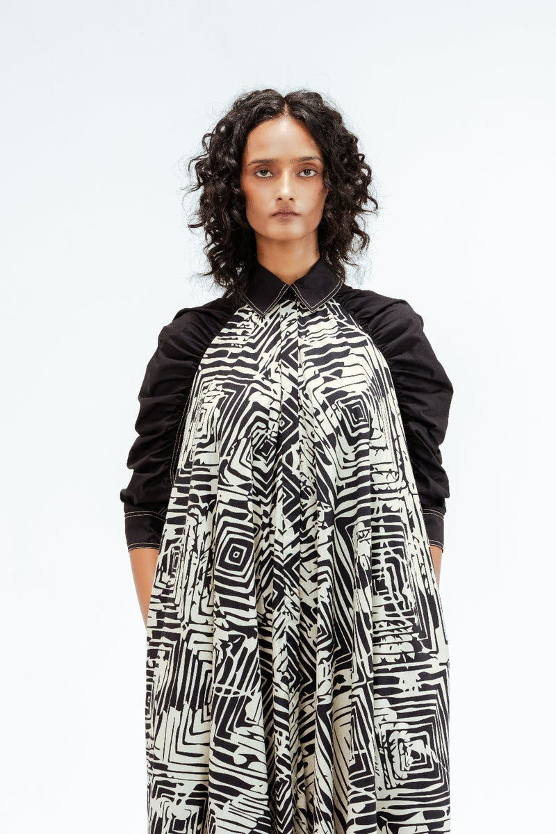 Florix print Alea Dress 100% cotton Buy Florix print Alea Dress from C&W | Dresses for Women by Leh Studios in multi color for women in Singapore