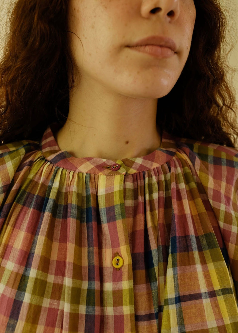 Anaya Set handwoven cotton co-ord set by MASON AND MILL in multi-color for women in Singapore
