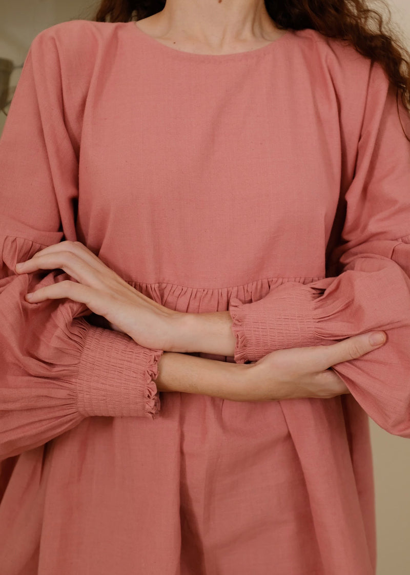 Peggy-Pink Top