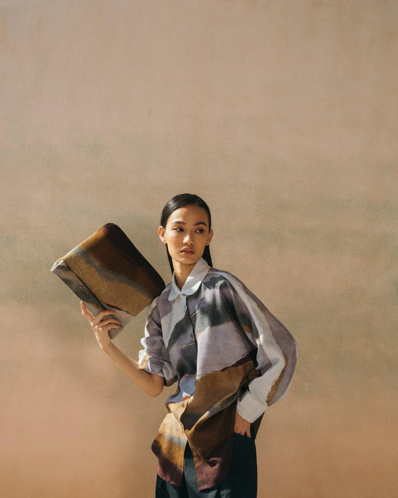 Kiera Shirt cotton Top & Tunics,Shirt by CORD for women in Singapore