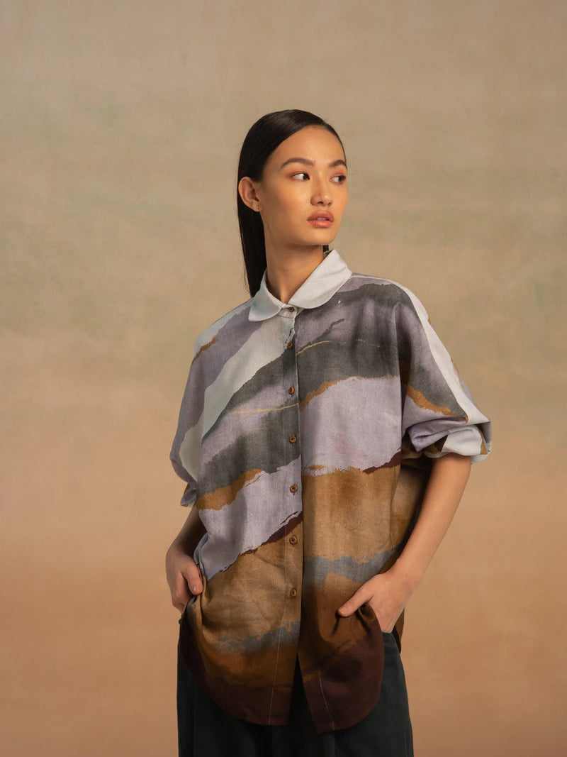 Kiera Shirt cotton Top & Tunics,Shirt by CORD for women in Singapore