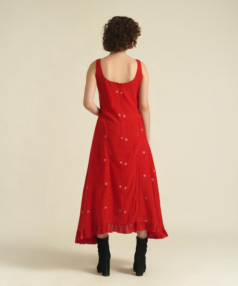 ROYALE IX cotton Buy ROYALE IX from C&W | for Women by Indigo Dreams in red color for women in Singapore