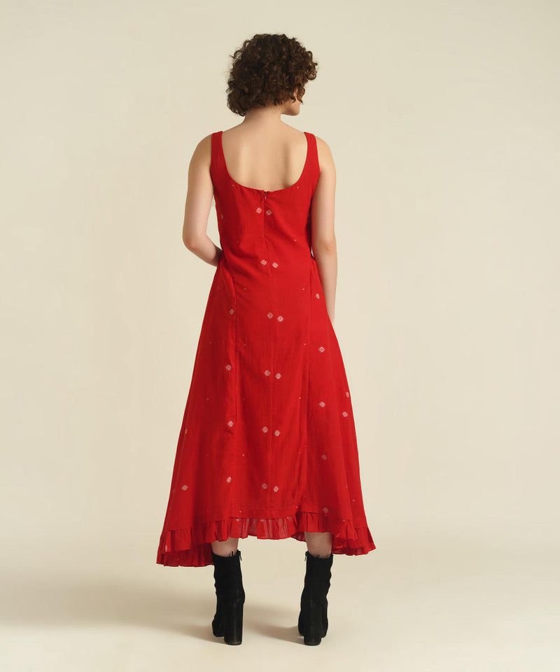 ROYALE IX cotton Buy ROYALE IX from C&W | for Women by Indigo Dreams in red color for women in Singapore