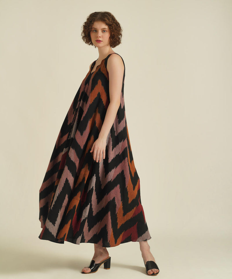 ROYALE XVII cotton Buy ROYALE XVII from C&W | for Women by Indigo Dreams in black color for women in Singapore