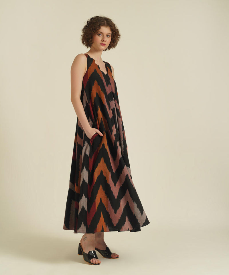 ROYALE XVII cotton Buy ROYALE XVII from C&W | for Women by Indigo Dreams in black color for women in Singapore