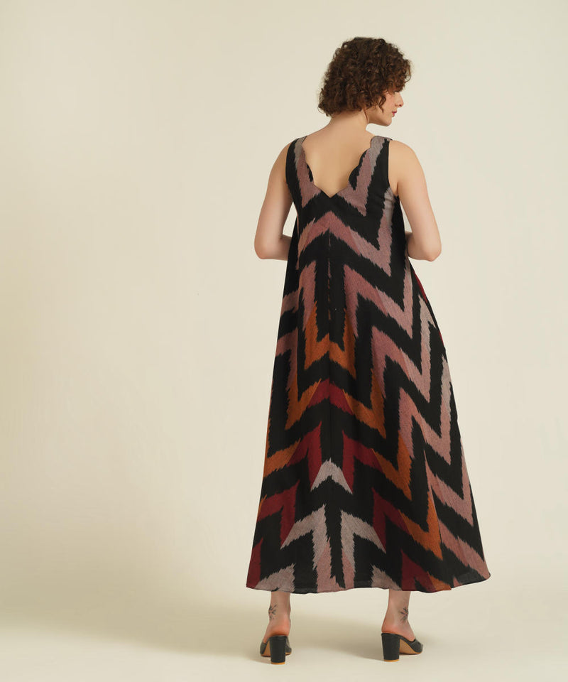 ROYALE XVII cotton Buy ROYALE XVII from C&W | for Women by Indigo Dreams in black color for women in Singapore