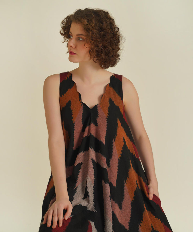 ROYALE XVII cotton Buy ROYALE XVII from C&W | for Women by Indigo Dreams in black color for women in Singapore