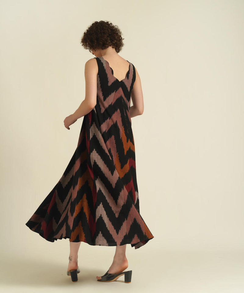 ROYALE XVII cotton Buy ROYALE XVII from C&W | for Women by Indigo Dreams in black color for women in Singapore