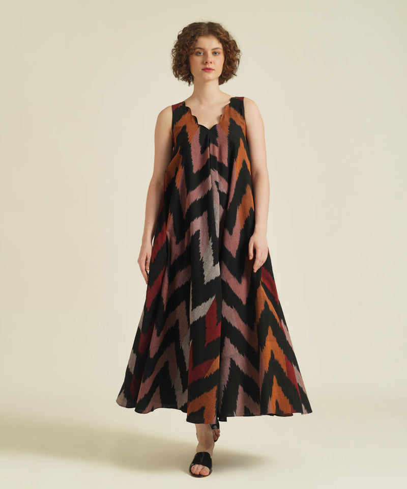 ROYALE XVII cotton Buy ROYALE XVII from C&W | for Women by Indigo Dreams in black color for women in Singapore