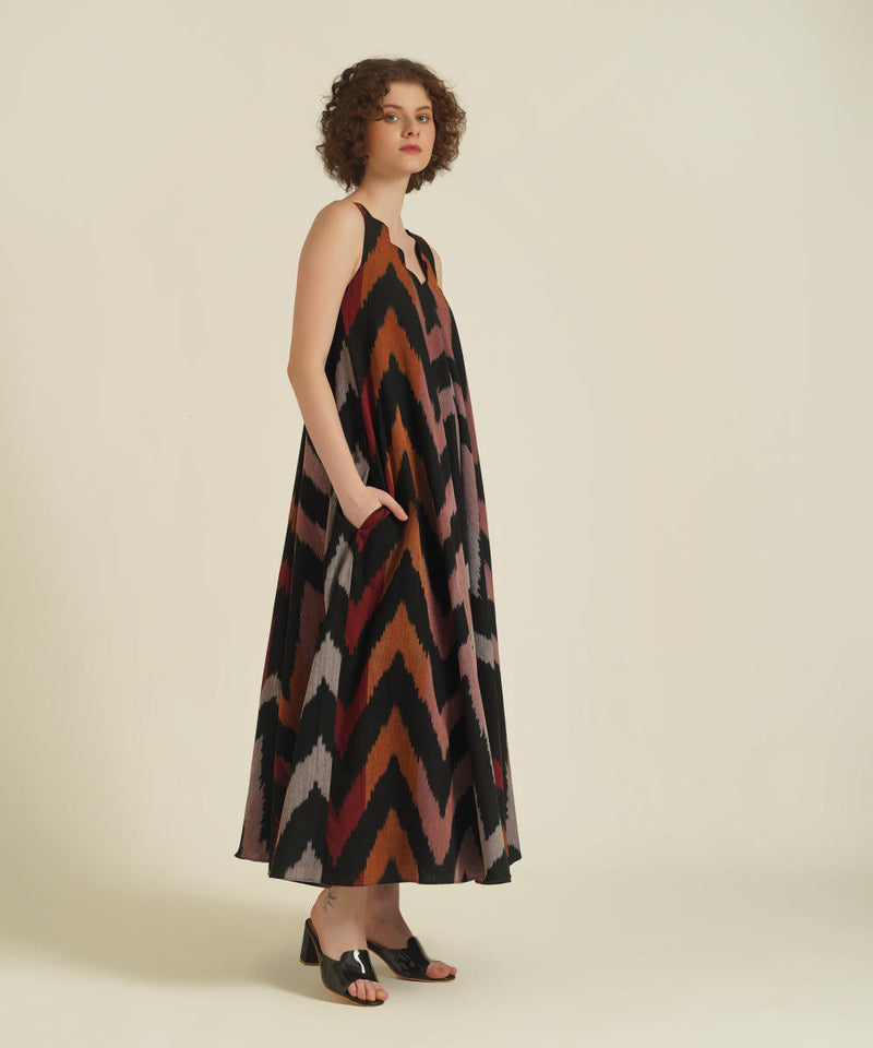 ROYALE XVII cotton Buy ROYALE XVII from C&W | for Women by Indigo Dreams in black color for women in Singapore