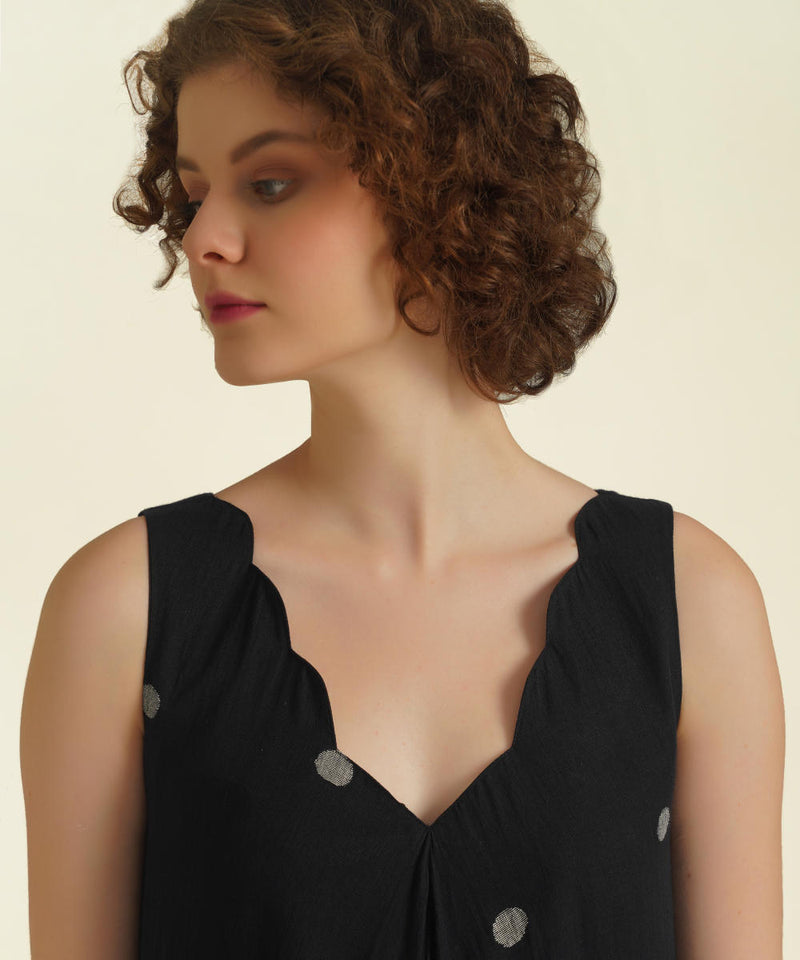 ROYALE XIX cotton Buy ROYALE XIX from C&W | for Women by Indigo Dreams in black color for women in Singapore