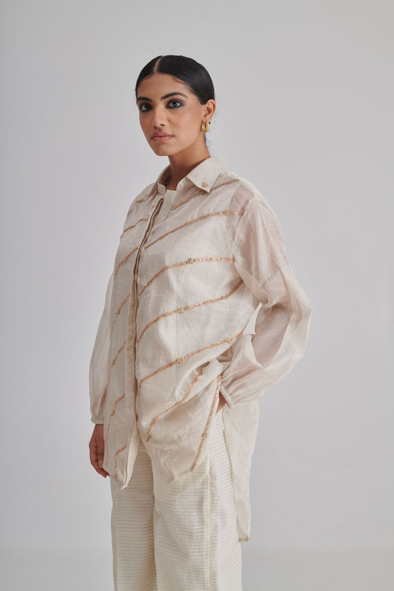 IRAADAY & RAYA SHIRT, SLIP & PANT