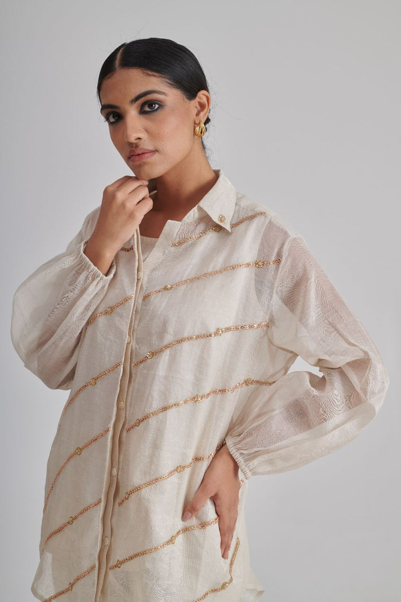 IRAADAY & RAYA SHIRT, SLIP & PANT