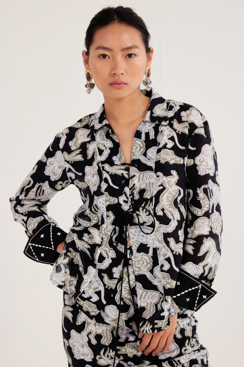 Ika Blouse muslin by JodiLife for women in Singapore