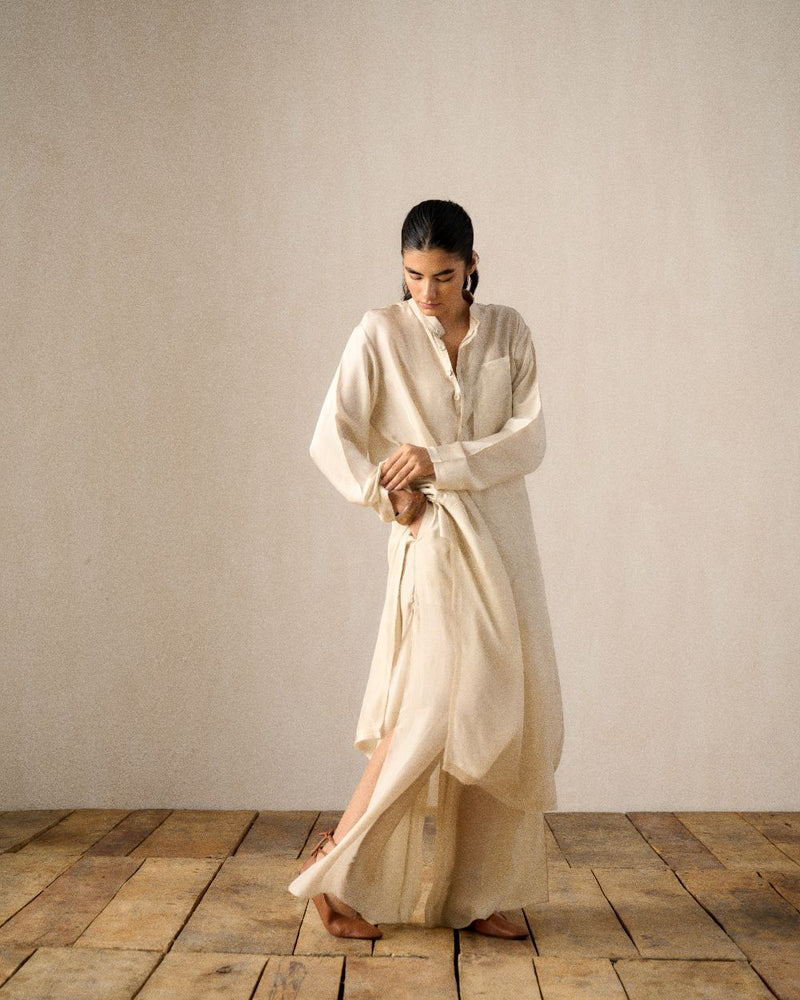 RAYI SILK KURTA SET silk Buy RAYI SILK KURTA SET from C&W | Light Kurta Sets for Women by Ituvana for women in Singapore