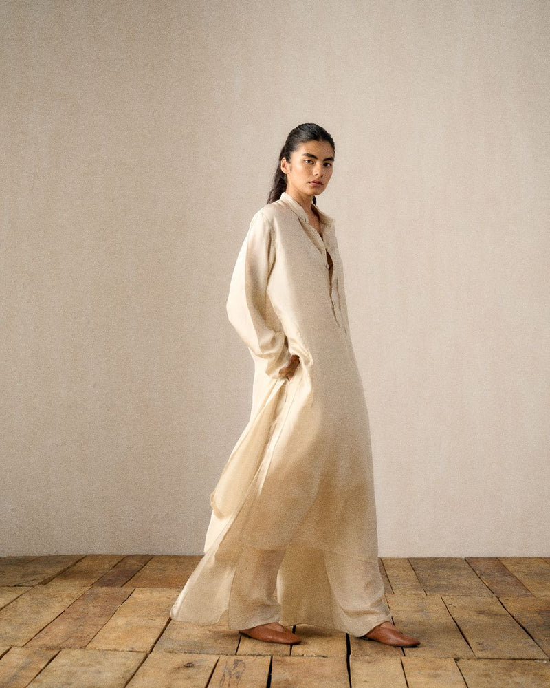 RAYI SILK KURTA SET silk Buy RAYI SILK KURTA SET from C&W | Light Kurta Sets for Women by Ituvana for women in Singapore