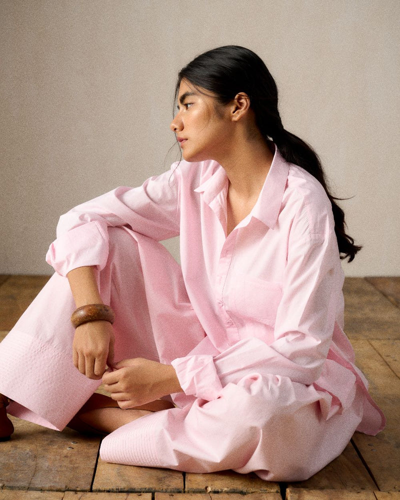 NEELIMA FARSHI SALWAR SET 100% cotton Buy NEELIMA FARSHI SALWAR SET from C&W | Light Kurta Sets for Women by Ituvana in white color for women in Singapore