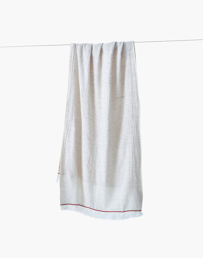 Ivory Blush Classic Stole cotton by World of Crow in multi color for women in Singapore