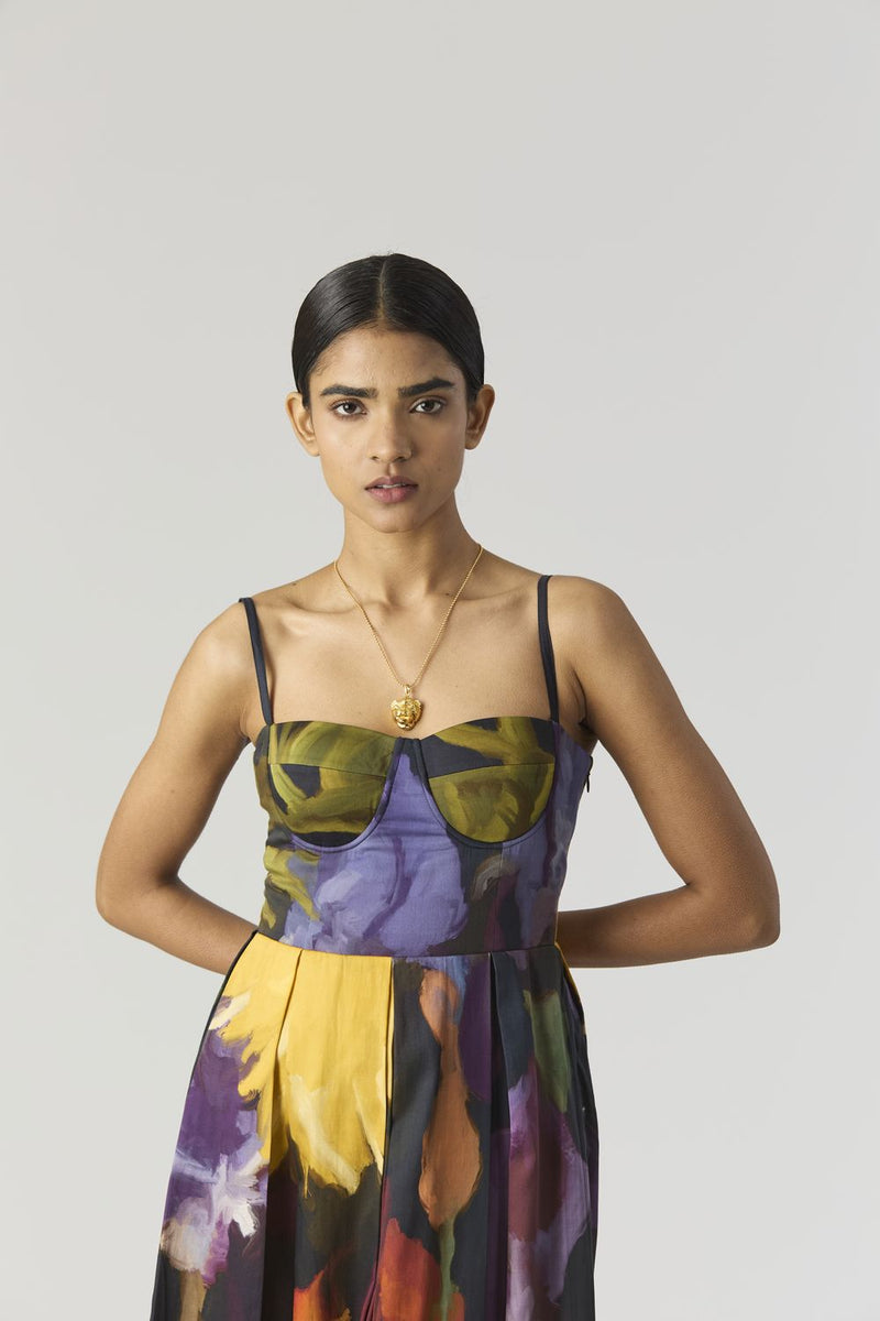 IVY BRALETTE DRESS satin by Yam for women in Singapore