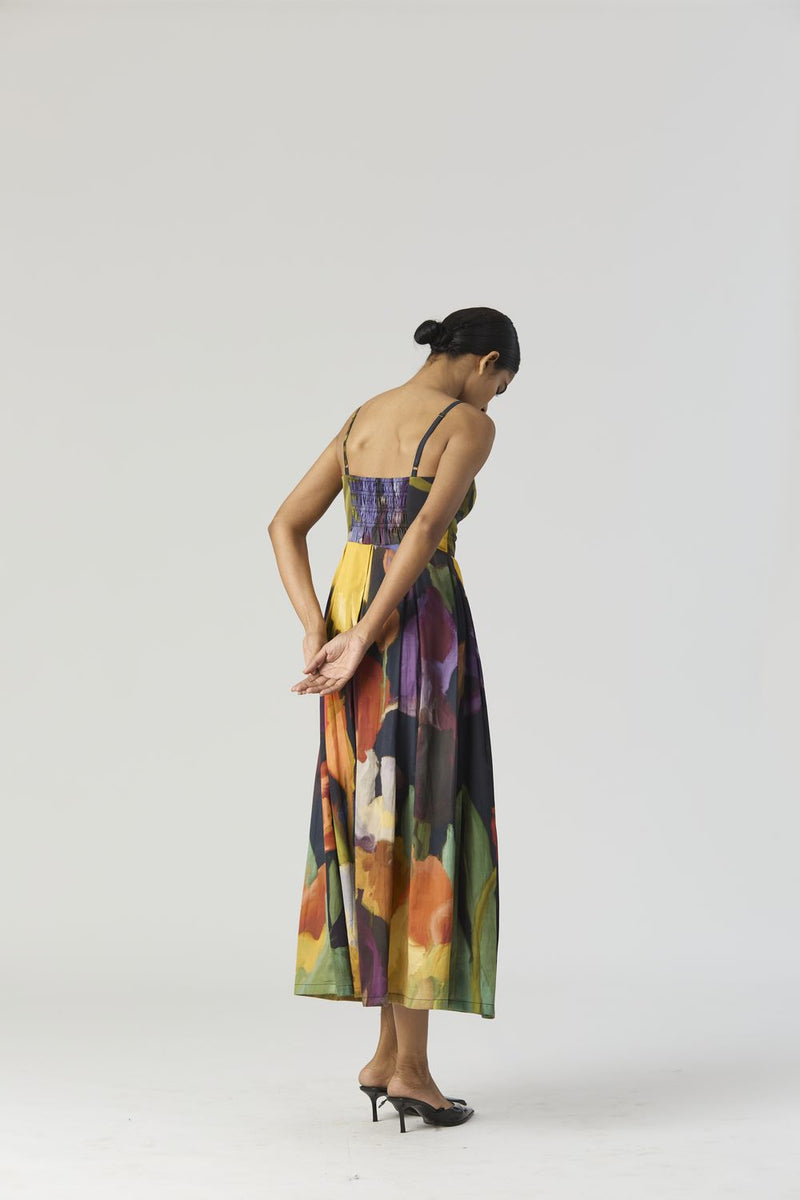 IVY BRALETTE DRESS satin by Yam for women in Singapore