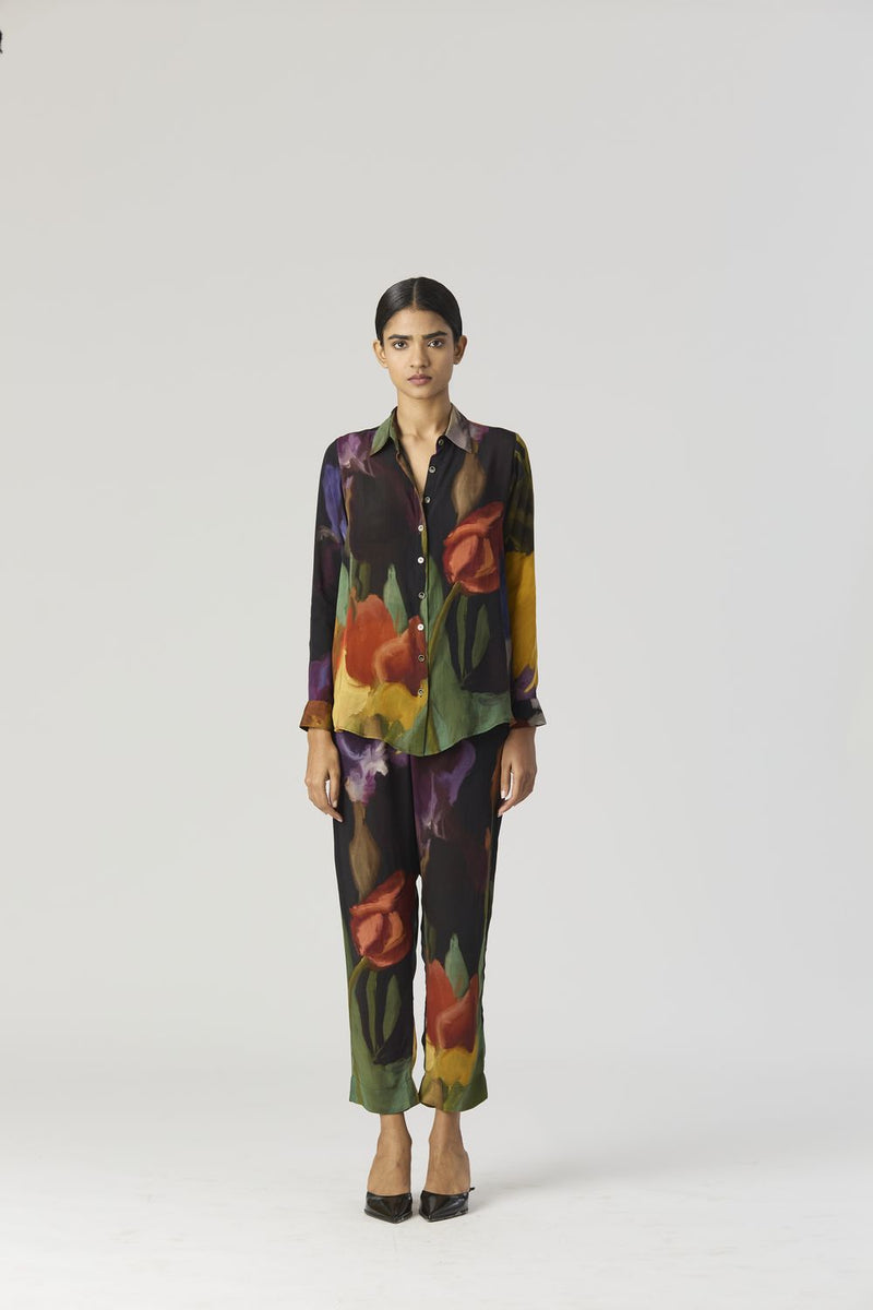 IVY CO-ORD SET by Yam in black color for women in Singapore