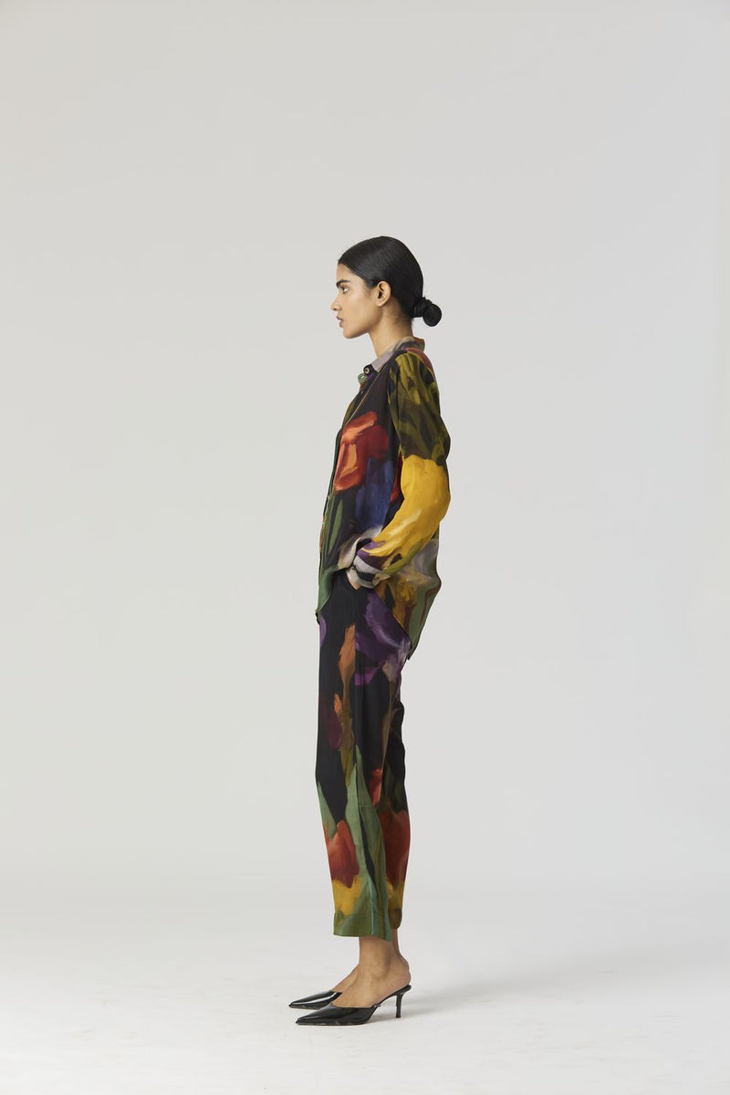 IVY CO-ORD SET by Yam in black color for women in Singapore
