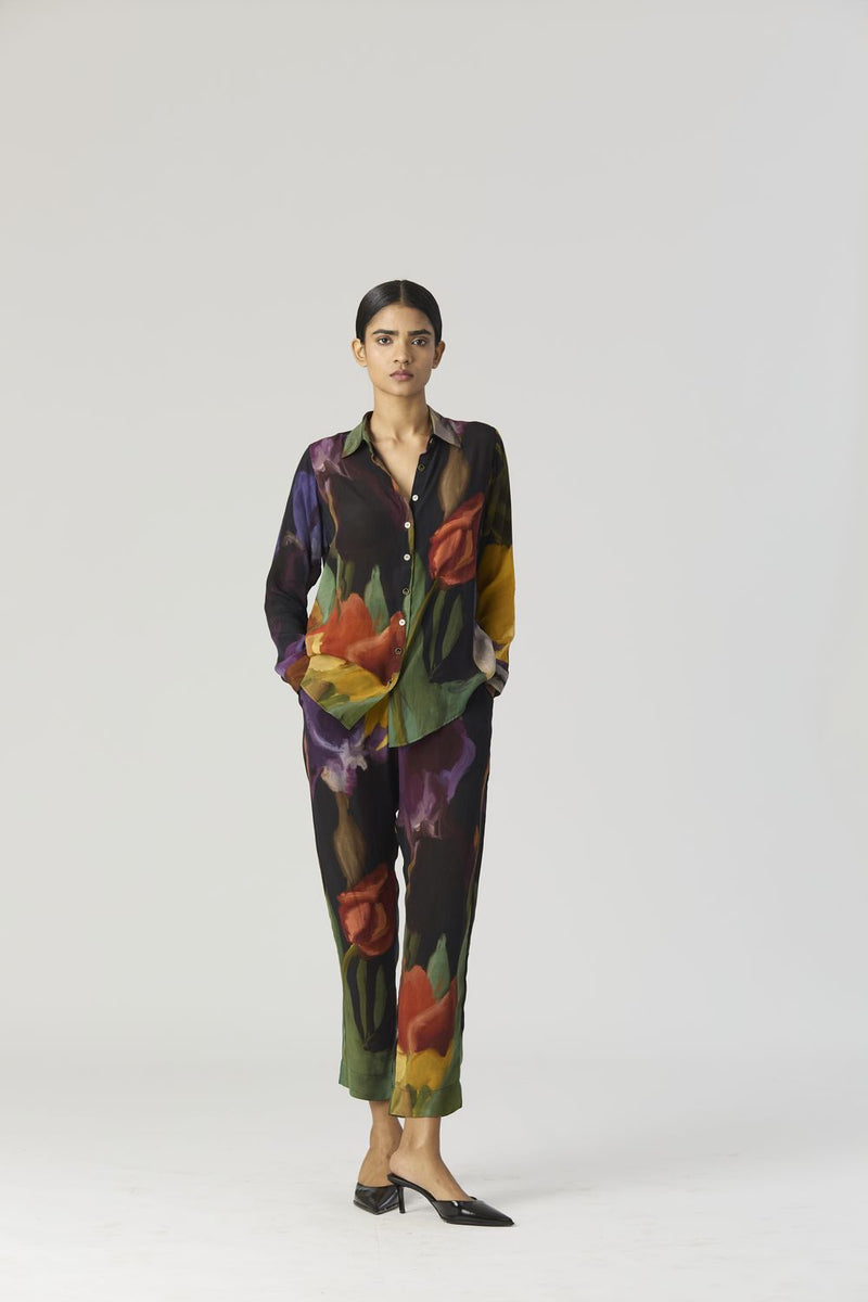 IVY CO-ORD SET by Yam in black color for women in Singapore