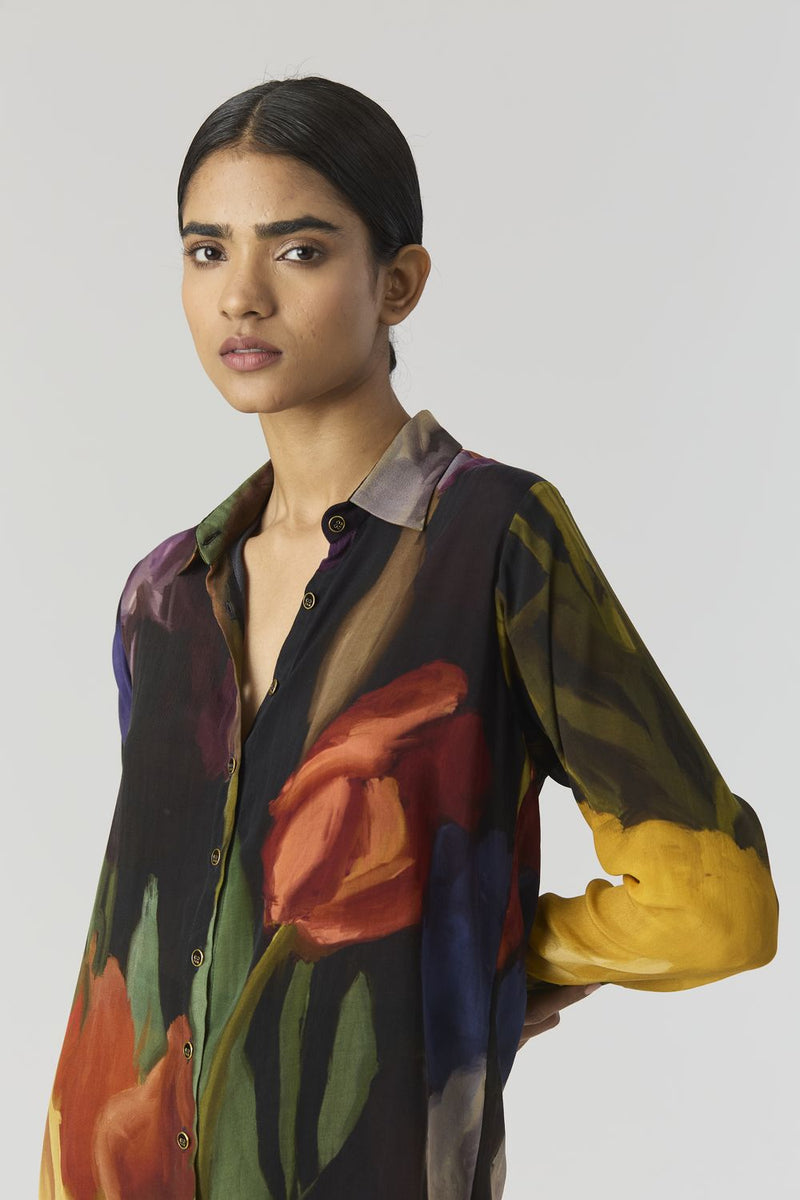 IVY CO-ORD SET by Yam in black color for women in Singapore