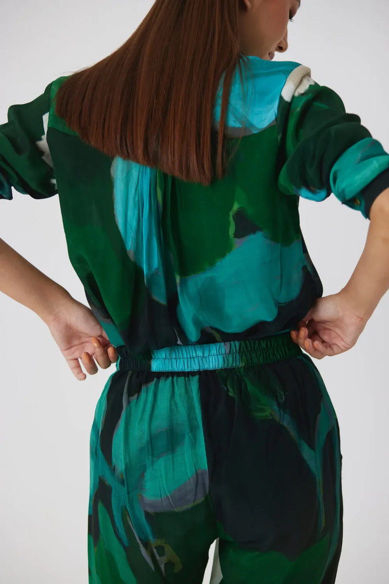 Jade Crepe Co-ord Set