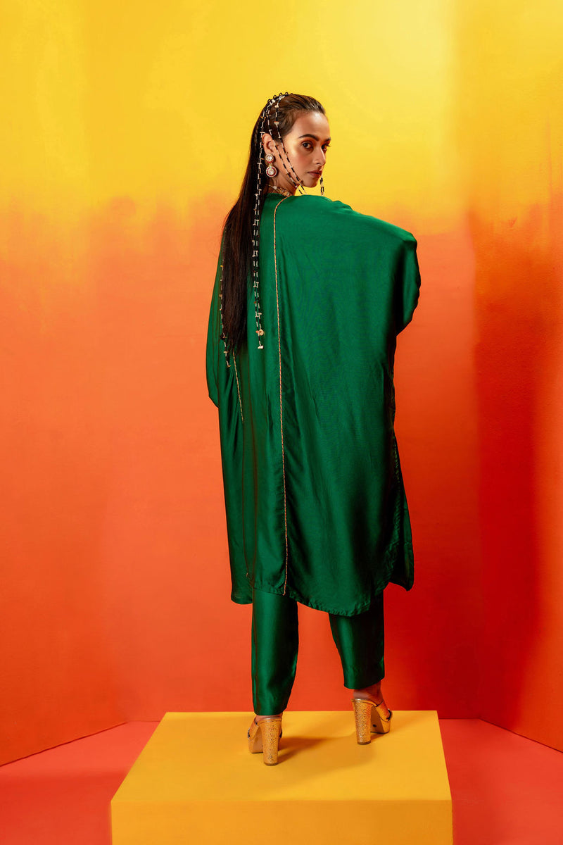 Vani Green AntiFit Kurta with Pant