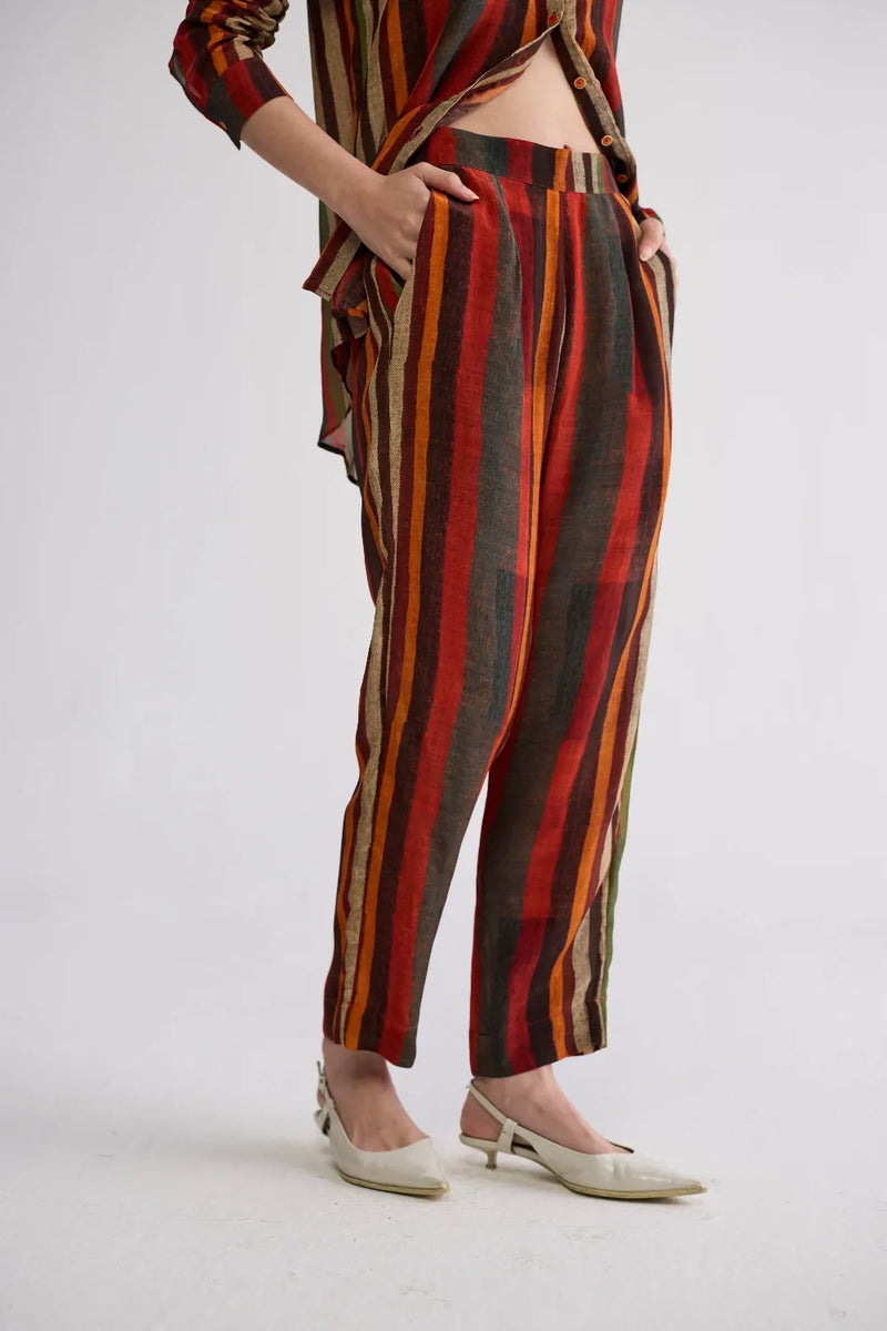 JILIAN CO-ORD SET crepe co-ord set by YAM in multicolor for women in Singapore
