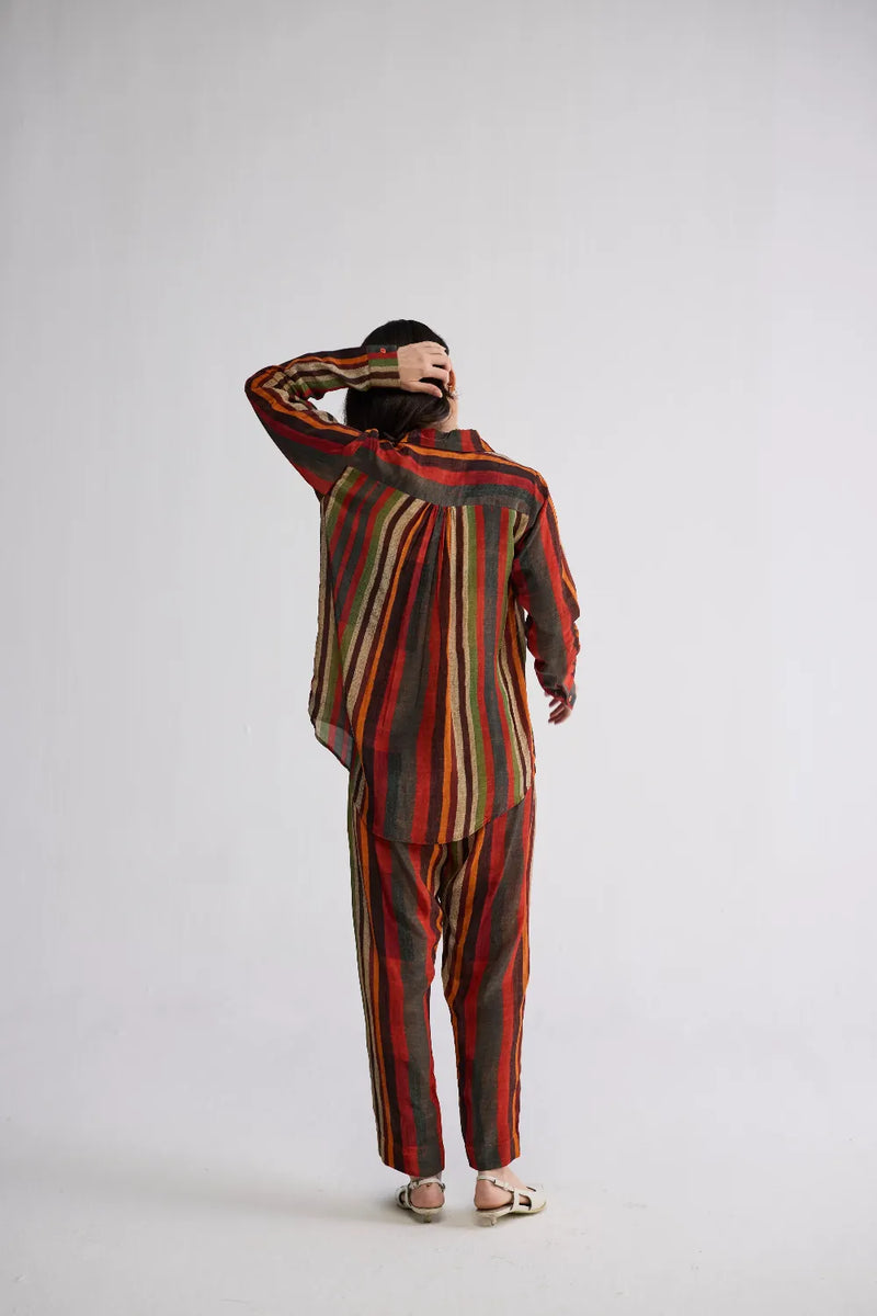 JILIAN CO-ORD SET crepe co-ord set by YAM in multicolor for women in Singapore