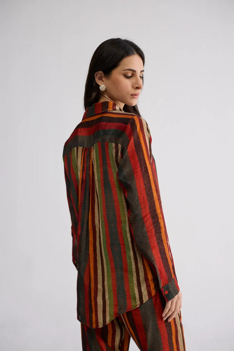 JILIAN CO-ORD SET crepe co-ord set by YAM in multicolor for women in Singapore