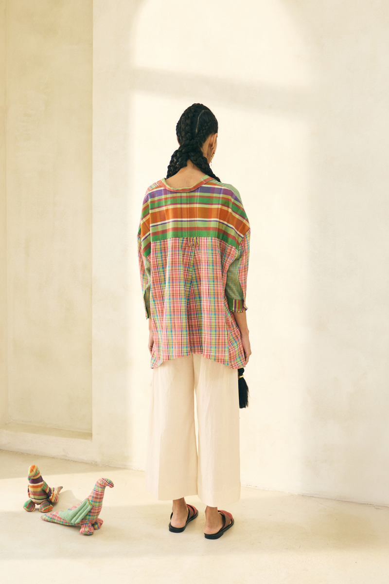 Jimmy Set cotton by SWATTI KAPOOR in multi color for women in Singapore