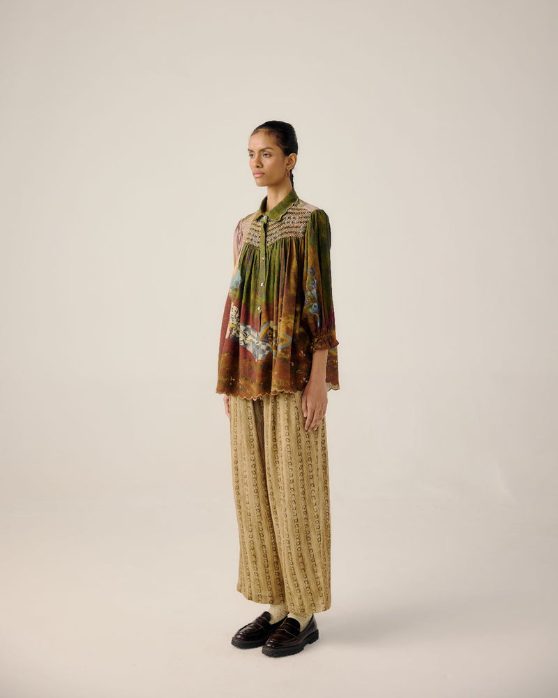 JUDY SHIRT-Lakeside cotton by CORD for women in Singapore