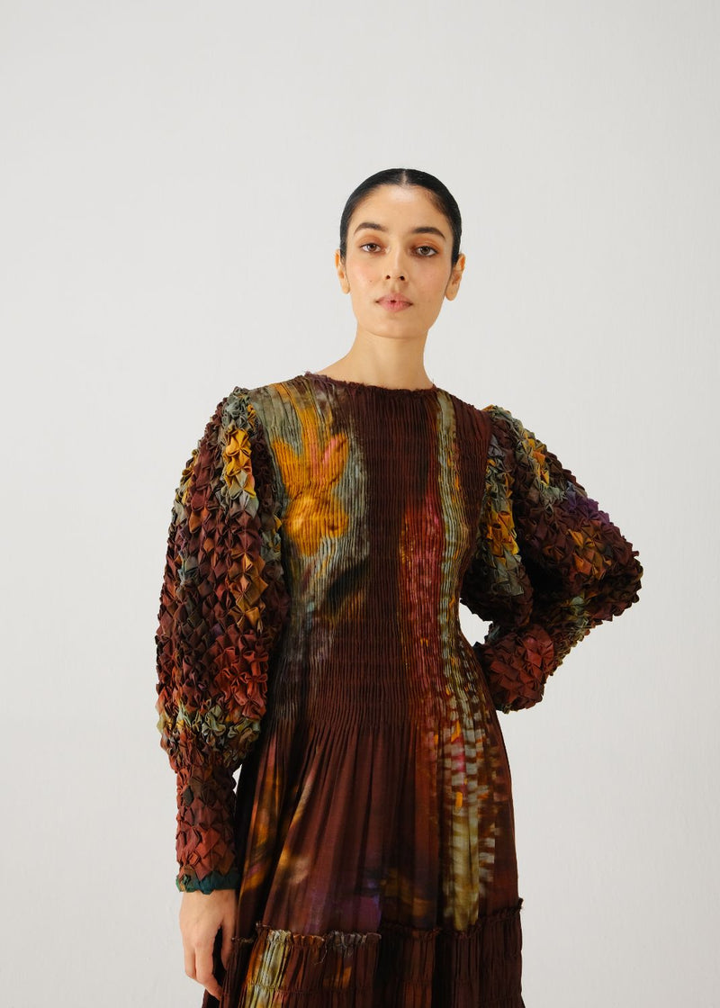 JULY DRESS-X-ray silk by CORD for women in Singapore