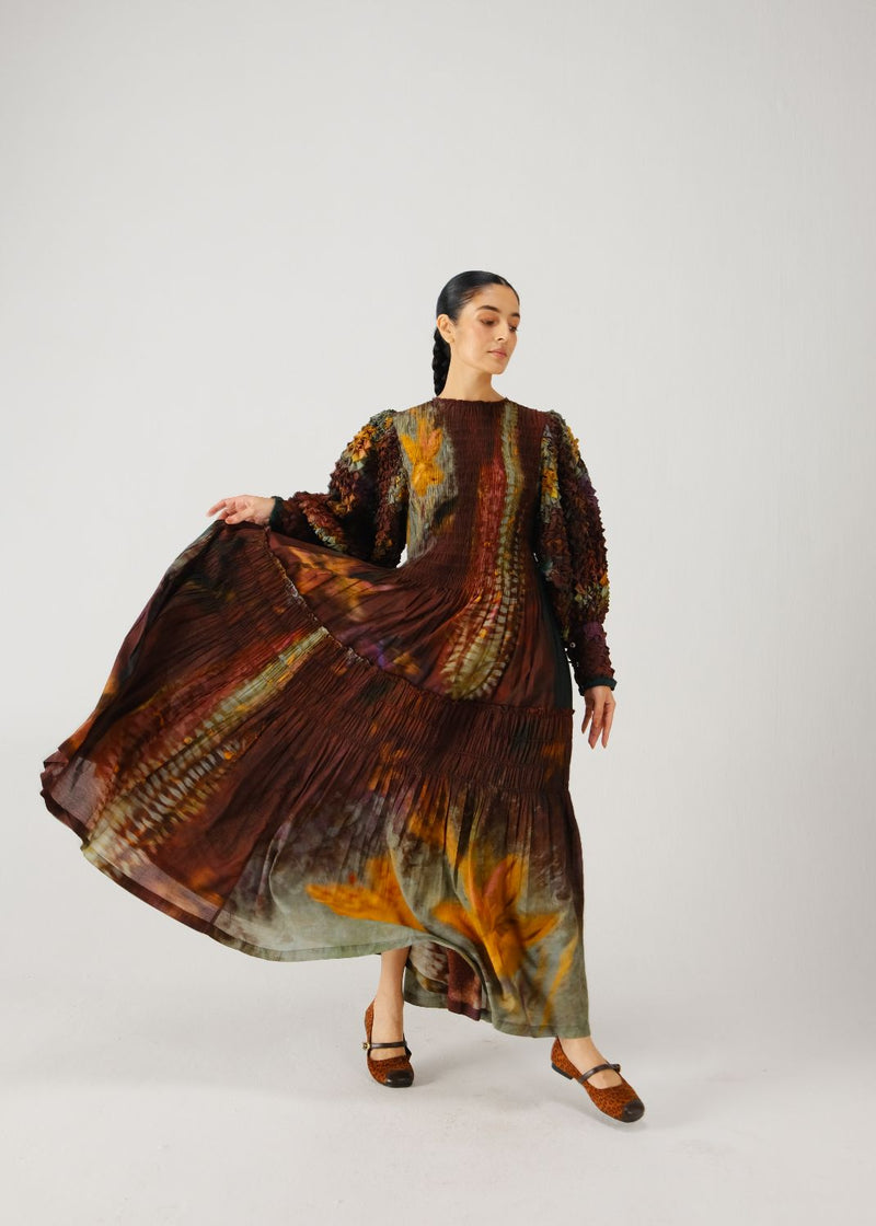 JULY DRESS-X-ray silk by CORD for women in Singapore