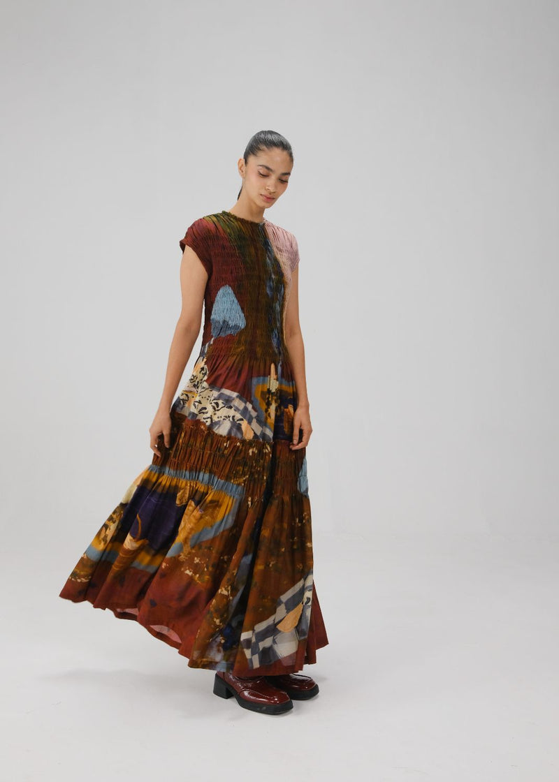 JULY DRESS-Lakeside cotton by CORD for women in Singapore