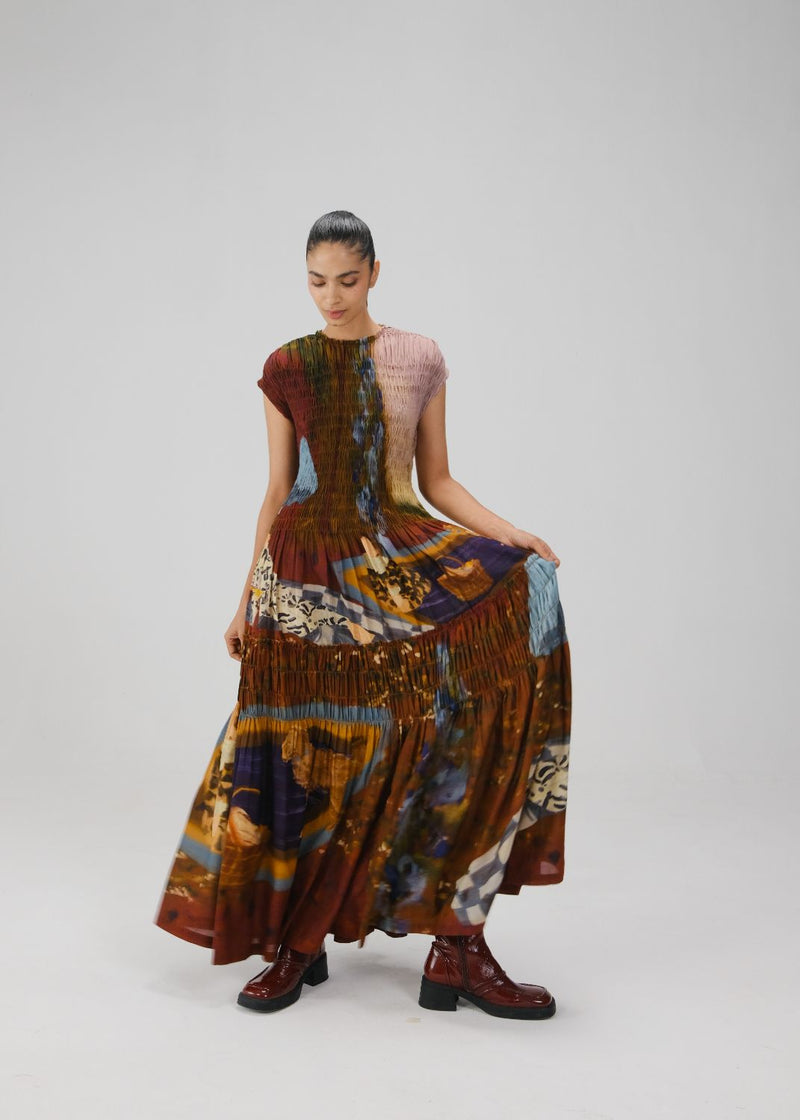 JULY DRESS-Lakeside cotton by CORD for women in Singapore