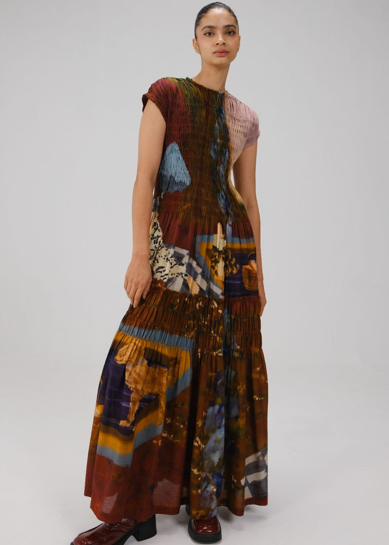 JULY DRESS-Lakeside cotton by CORD for women in Singapore