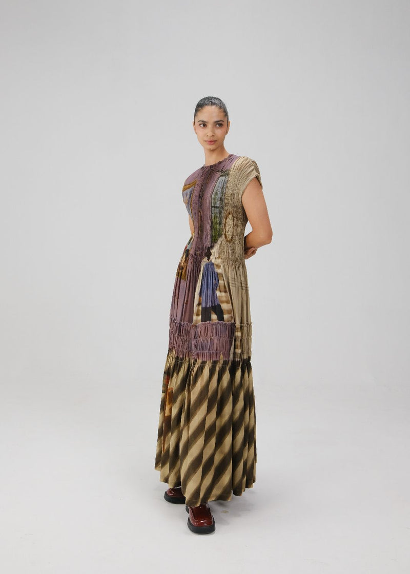JULY DRESS-Living Room cotton by CORD for women in Singapore