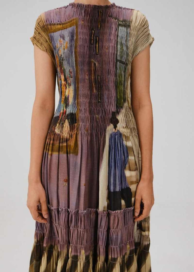 JULY DRESS-Living Room cotton by CORD for women in Singapore
