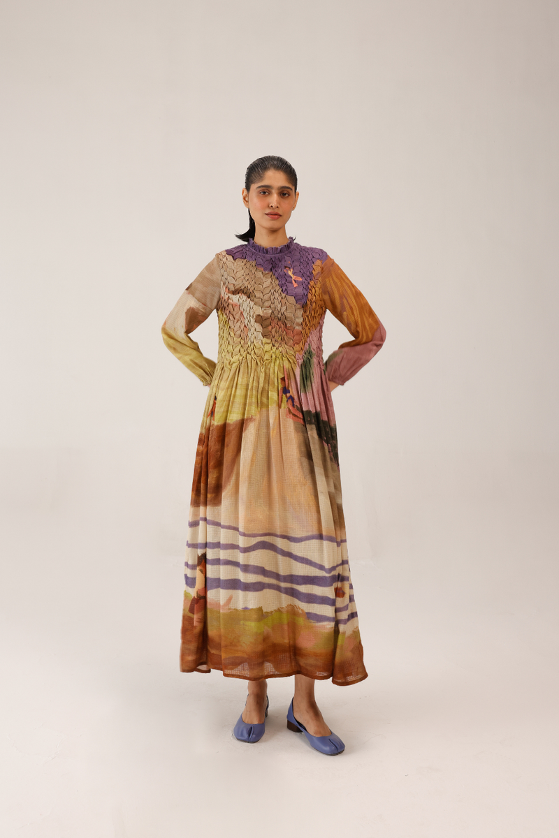 JUNE DRESS - SWIMMERS cotton by CORD for women in Singapore