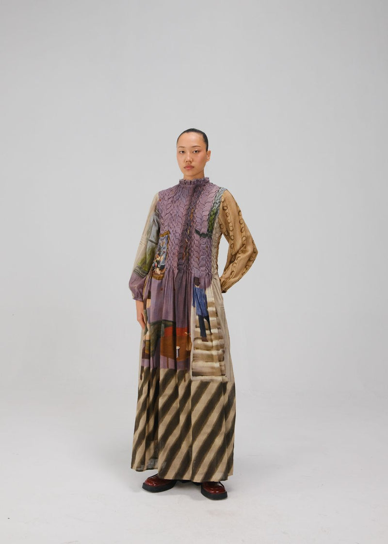 JUNE DRESS-Living Room cotton by CORD for women in Singapore