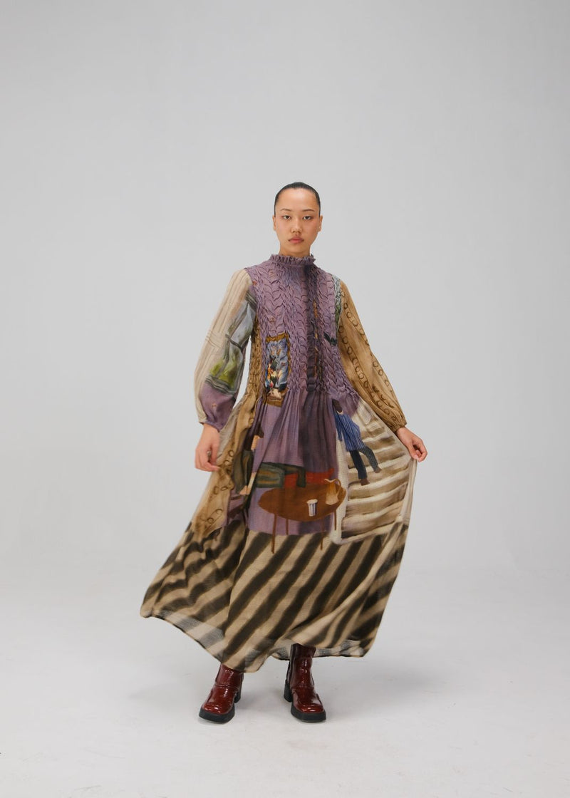 JUNE DRESS-Living Room cotton by CORD for women in Singapore