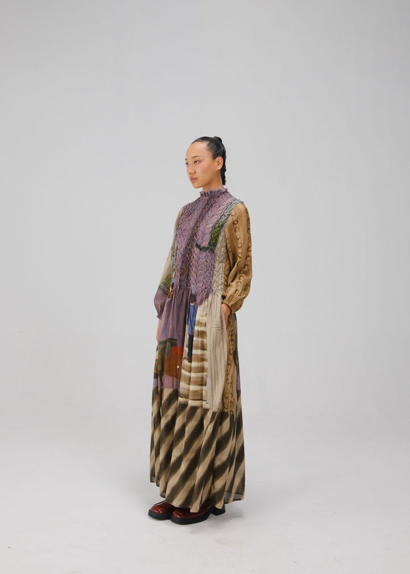 JUNE DRESS-Living Room cotton by CORD for women in Singapore