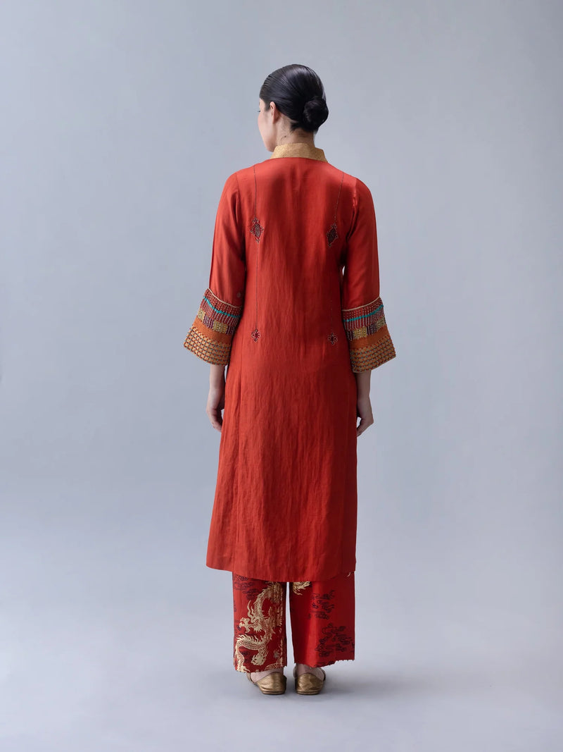 Jakar Kurta-Rust
